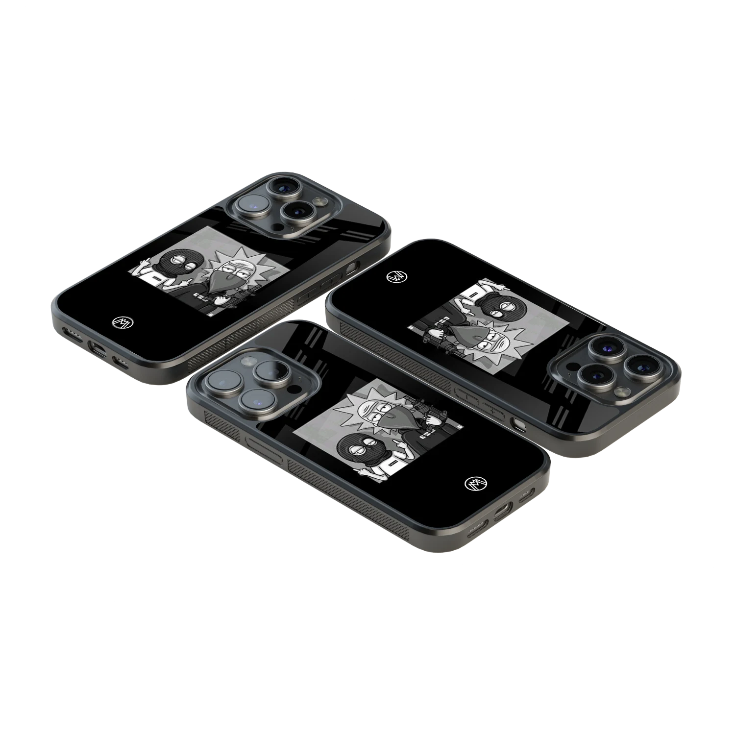 Luxury Glass Back Mobile Cover for iPhone, Samsung Galaxy, OnePlus, Pixel, Redmi & More