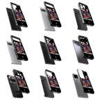 Durable Glass Back Mobile Case for iPhone, Samsung, OnePlus, Google Pixel, Redmi, Vivo, Oppo