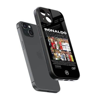 ronaldo back phone cover | glass case for iphone 13 mini
