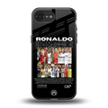 ronaldo back phone cover | glass case for iphone 16e