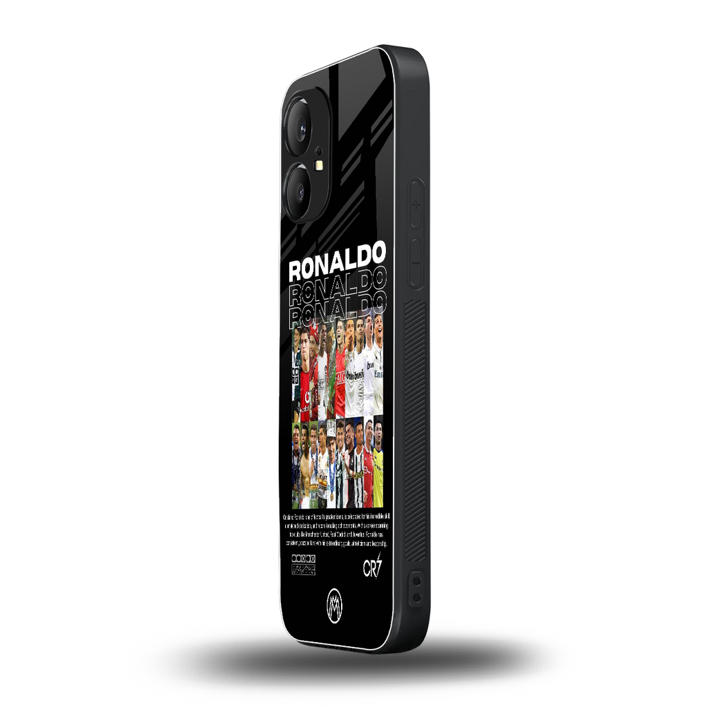 ronaldo back phone cover | glass case for nothing phone 1