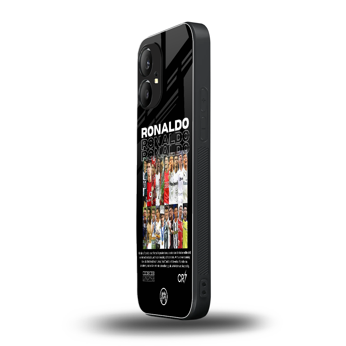 ronaldo back phone cover | glass case for nothing phone 1