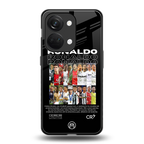 ronaldo back phone cover | glass case for oneplus nord 3