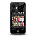 ronaldo back phone cover | glass case for oneplus nord ce 3