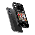 ronaldo back phone cover | glass case for oneplus nord ce 4 lite