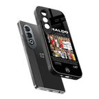 ronaldo back phone cover | glass case for oneplus nord ce 4