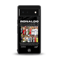 ronaldo back phone cover | glass case for google pixel 6