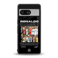 ronaldo back phone cover | glass case for Google Pixel 8