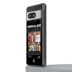 ronaldo back phone cover | glass case for Google Pixel 8