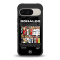 ronaldo back phone cover | glass case for google pixel 9