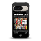 ronaldo back phone cover | glass case for google pixel 9