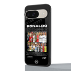 ronaldo back phone cover | glass case for google pixel 9