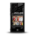 ronaldo back phone cover | glass case for samsung galaxy s24 ultra