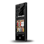 ronaldo back phone cover | glass case for samsung galaxy s23 ultra