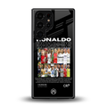 ronaldo back phone cover | glass case for samsung galaxy s25 ultra