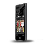 ronaldo back phone cover | glass case for samsung galaxy s25 ultra
