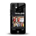 ronaldo back phone cover | glass case for samsung galaxy s23 plus
