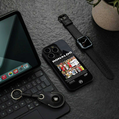 ronaldo back phone cover | glass case for oneplus nord ce 3