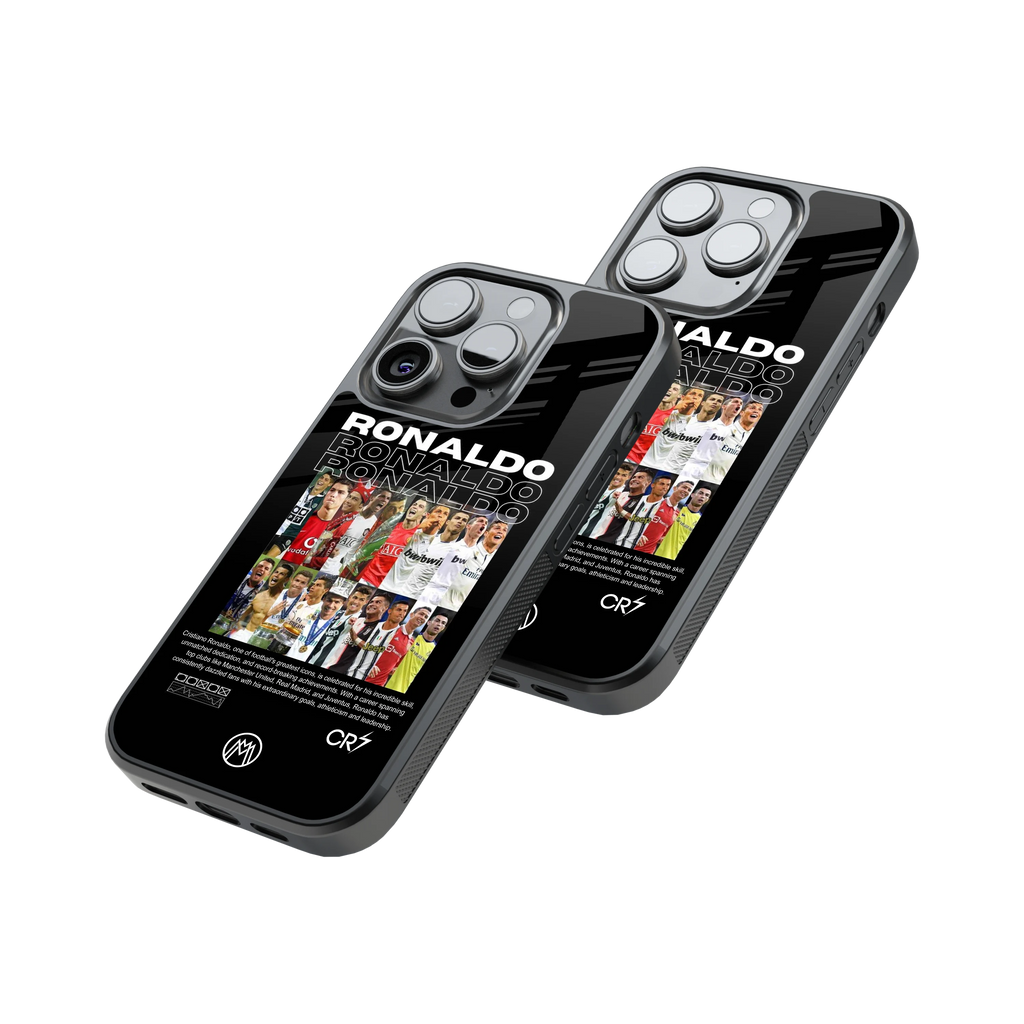 Protective Glass Back Phone Case Compatible with iPhone, Samsung, OnePlus, Pixel & More