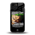 roronoa zoro anime back phone cover | glass case for iphone 13 mini