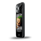 roronoa zoro anime back phone cover | glass case for iphone 16 pro max