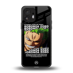 roronoa zoro anime back phone cover | glass case for nothing phone 2