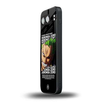roronoa zoro anime back phone cover | glass case for oneplus nord 4