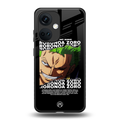 roronoa zoro anime back phone cover | glass case for oneplus nord ce 3