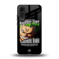 roronoa zoro anime back phone cover | glass case for oneplus nord ce 4 lite