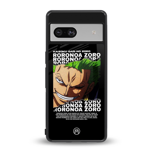 roronoa zoro anime back phone cover | glass case for Google Pixel 7A