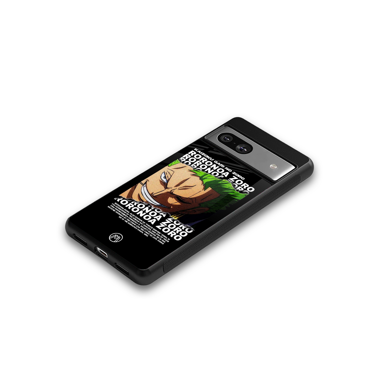 roronoa zoro anime back phone cover | glass case for Google Pixel 7A