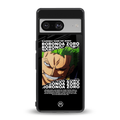 roronoa zoro anime back phone cover | glass case for Google Pixel 8