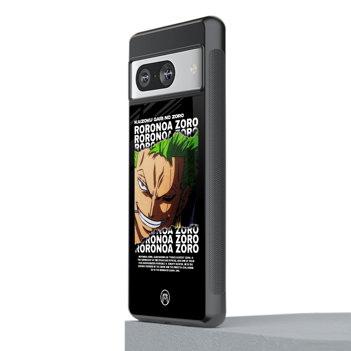 roronoa zoro anime back phone cover | glass case for Google Pixel 8