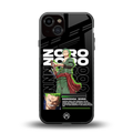 roronoa zoro back phone cover | glass case for iphone 13