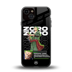 roronoa zoro back phone cover | glass case for iphone 13