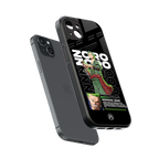 roronoa zoro back phone cover | glass case for iphone 15 plus