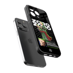 roronoa zoro back phone cover | glass case for iphone 14 pro max