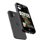 roronoa zoro back phone cover | glass case for iphone 16 plus