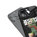 roronoa zoro back phone cover | glass case for iphone 13 pro