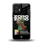 roronoa zoro back phone cover | glass case for nothing phone 2