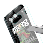 roronoa zoro back phone cover | glass case for oneplus nord 4