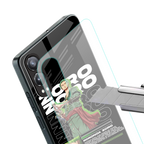 roronoa zoro back phone cover | glass case for oneplus nord ce 4 lite