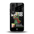 roronoa zoro back phone cover | glass case for oneplus nord ce 4