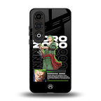 roronoa zoro back phone cover | glass case for oneplus nord ce 4