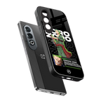 roronoa zoro back phone cover | glass case for oneplus nord ce 4