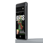 roronoa zoro back phone cover | glass case for google pixel 6 pro