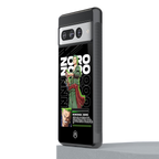 roronoa zoro back phone cover | glass case for google pixel 7 pro