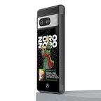 roronoa zoro back phone cover | glass case for Google Pixel 8