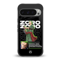 roronoa zoro back phone cover | glass case for google pixel 9 pro xl
