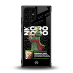 roronoa zoro back phone cover | glass case for samsung galaxy s23 ultra